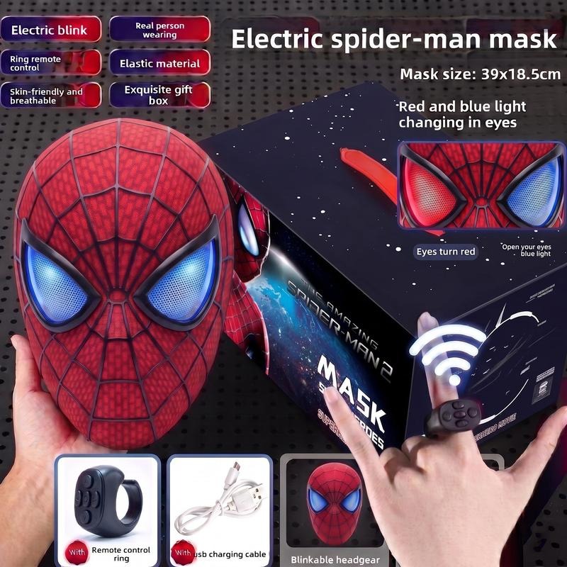 Brankson™ Spidey Light-Up Mask with Remote Ring