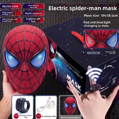 Brankson™ Spidey Light-Up Mask with Remote Ring