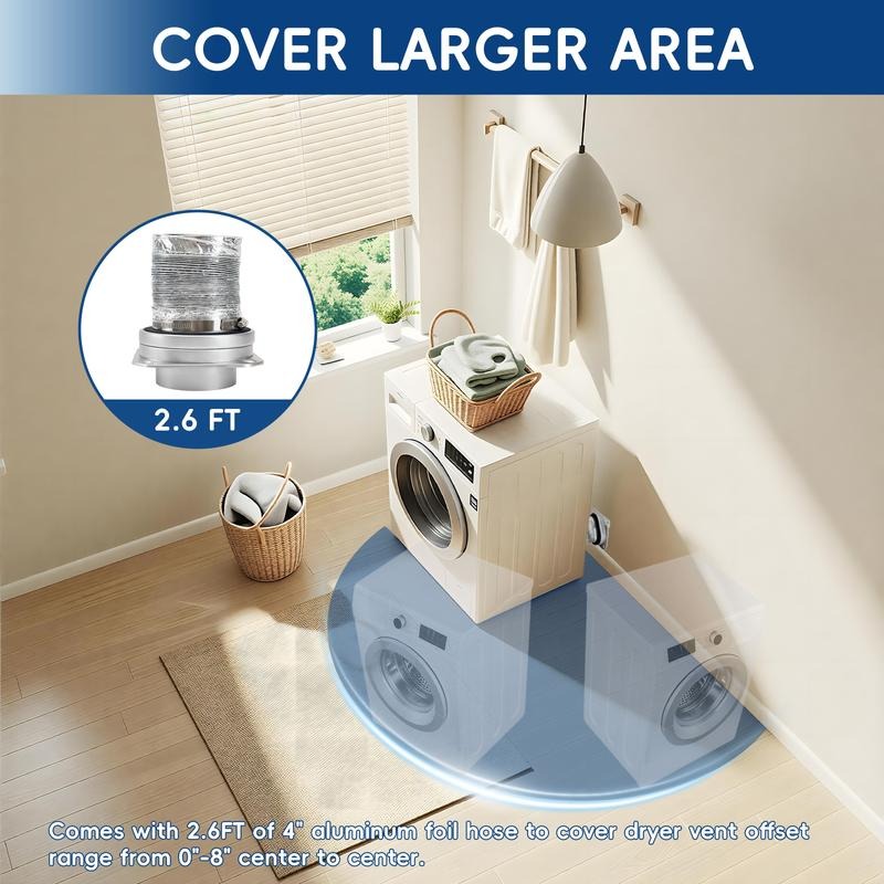 Brankson™ Magnetic Dryer Vent Connector Kit