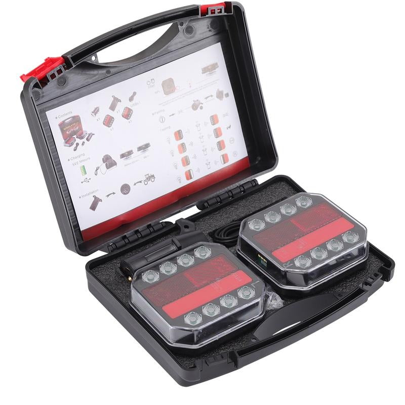 Brankson™ Wireless Magnetic LED Trailer Light Kit