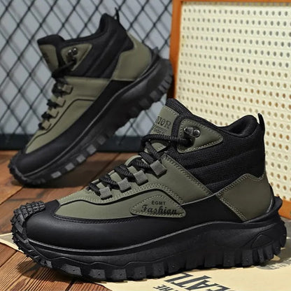 Brankson™ Men’s Waterproof Work Boots – Puncture-Proof & Arch Support