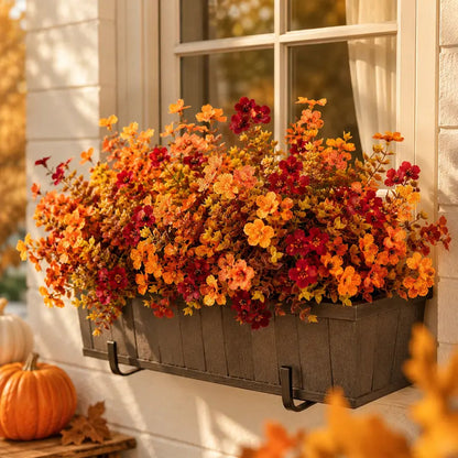 Brankson™ 🍂 Fall Artificial Flowers 🎃 Halloween Decor 🌼