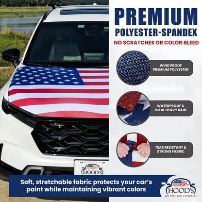 Brankson™ 🎉Hot Sale🔥American Car Hood Flag🦅