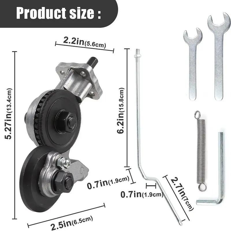 Brankson™ Electric Drill Sheet Metal Cutter for Steel & Aluminum