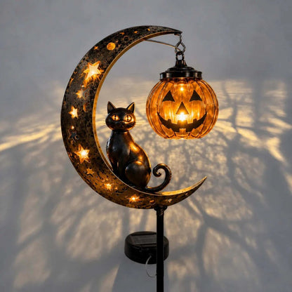 Brankson™ Pumpkin Moon Garden Stake Light 🎃