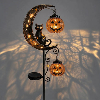 Brankson™ Pumpkin Moon Garden Stake Light 🎃
