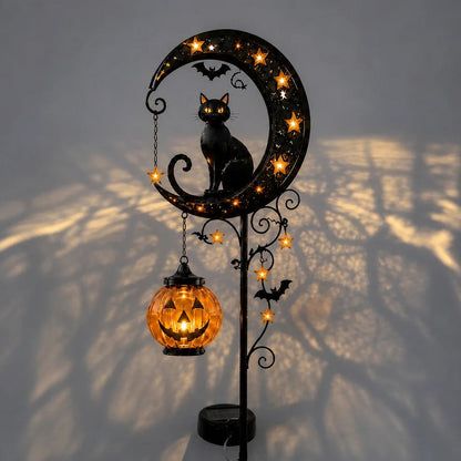 Brankson™ Pumpkin Moon Garden Stake Light 🎃