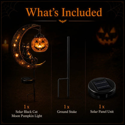 Brankson™ Pumpkin Moon Garden Stake Light 🎃
