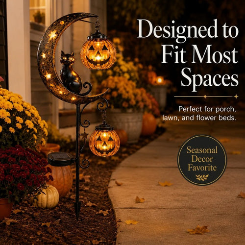 Brankson™ Pumpkin Moon Garden Stake Light 🎃