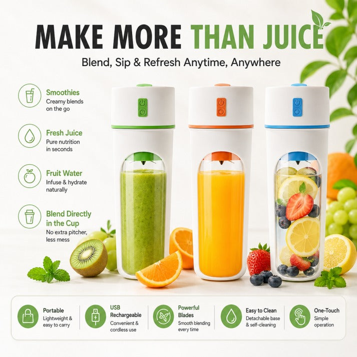 Brankson™ Portable Wireless Juicer Cup
