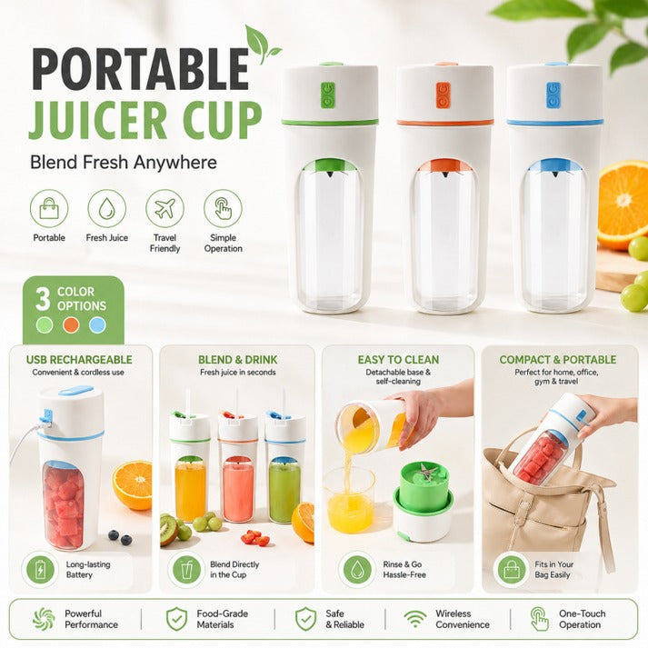 Brankson™ Portable Wireless Juicer Cup