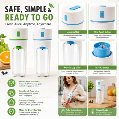 Brankson™ Portable Wireless Juicer Cup