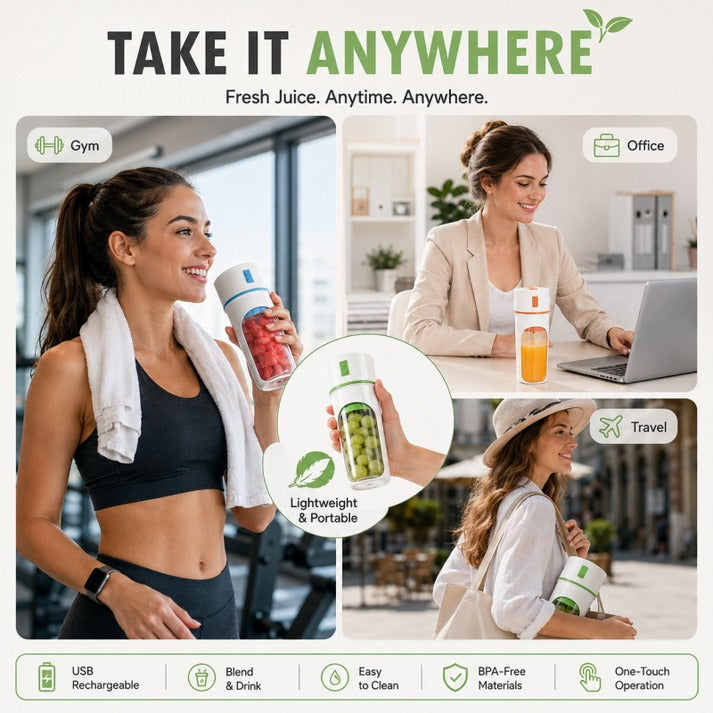 Brankson™ Portable Wireless Juicer Cup